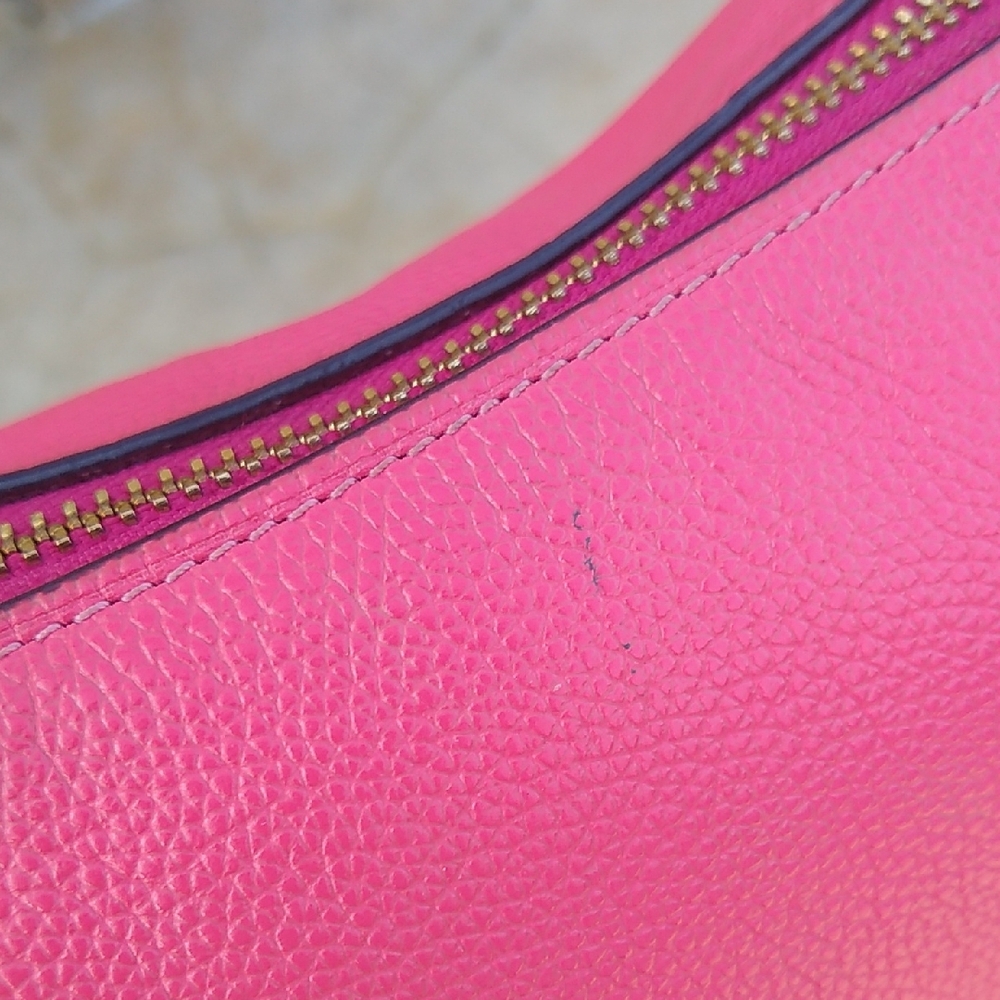 Coach Pink Skylar Hobo Bag With Unbranded Fashion Zipper Pull - Picture 9 of 16